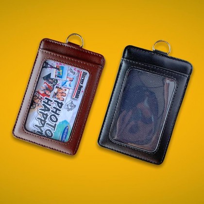 ID Card PU Pouch Holder